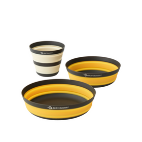 SEA TO SUMMIT FRONTIER ULTRLIGHT COLLAPSIBLE DINNERWARE SET - 3 PIECE