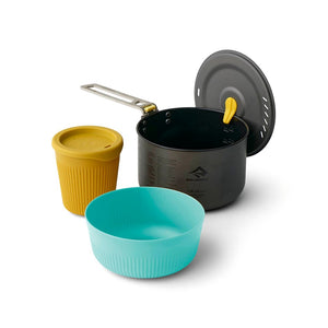 SEA TO SUMMIT FRONTIER ULTRALIGHT ONE POT COOK SET - 3 PIECES
