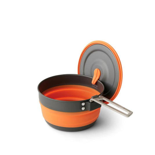 SEA TO SUMMIT FRONTIER ULTRALIGHT COLLAPSIBLE POT -1L ORANGE