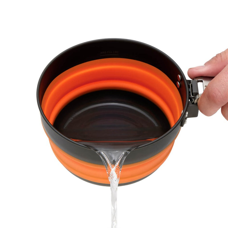 Load image into Gallery viewer, SEA TO SUMMIT FRONTIER ULTRALIGHT COLLAPSIBLE POT -1L ORANGE
