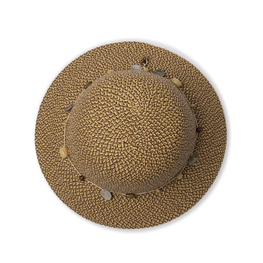 CANCER COUNCIL BOHEMIAN BUCKET RL30 CHOCOLATE 58CM MEDIUM / LARGE