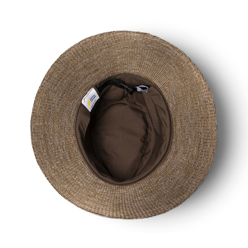 Load image into Gallery viewer, CANCER COUNCIL JACQUI MANNISH HAT RL73 SUEDE [SZ:58CM MEDIUM/LARGE]
