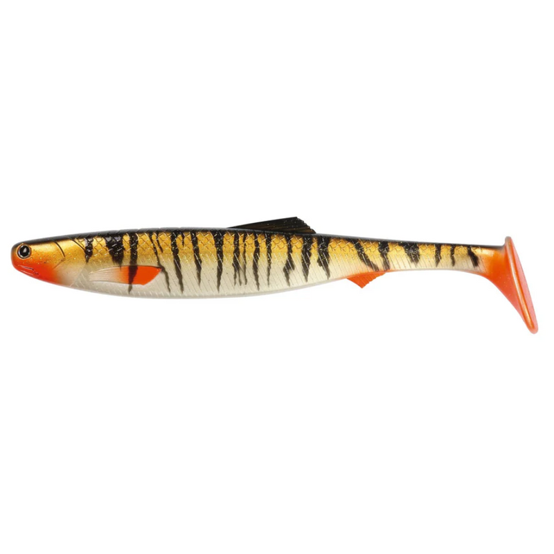 Load image into Gallery viewer, TT ENFORCER SWIMBAIT [SZ:220MM CLR:GOLD TIGER]
