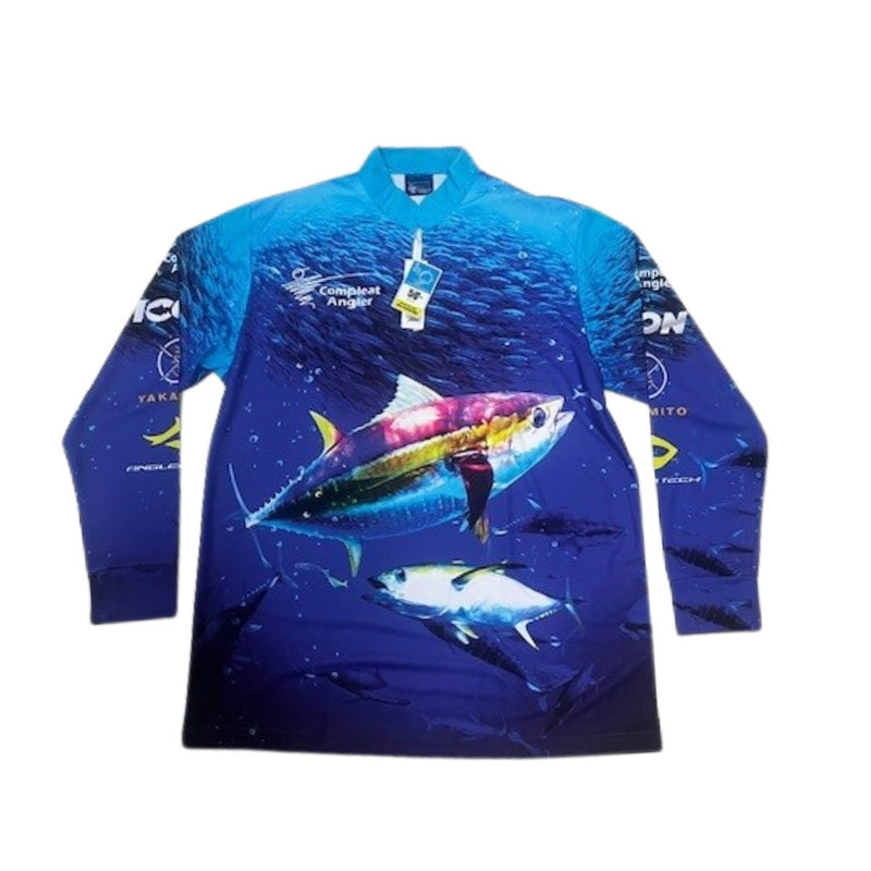 Load image into Gallery viewer, COMPLEAT ANGLER TOURNAMENT SHIRT TUNA [SZ:SMALL]
