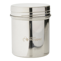 OUTDOOR EQUIPPED STAINLESS STEELE STORAGE JAR 7X8