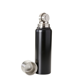 OUTDOOR EQUIPPED 1LT FLASK BLACK