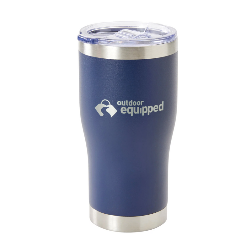 Load image into Gallery viewer, OUTDOOR EQUIPPED 20OZ DRINKWARE [CLR:NAVY]
