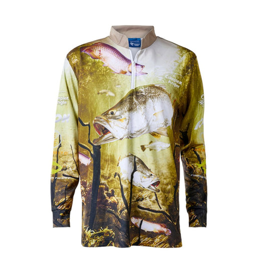 COMPLEAT ANGLER TOURNAMENT SHIRT WILD SIDE [SZ:LARGE]