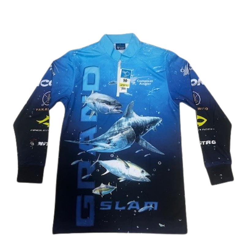 Load image into Gallery viewer, COMPLEAT ANGLER TOURNAMENT SHIRT GRAND SLAM [SZ:SMALL]
