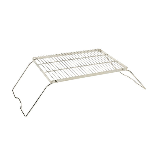 OUTDOOR EQUIPPED STAINLESS STEEL CAMP GRILL