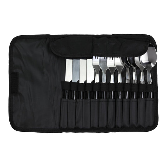 OUTDOOR EQUIPPED CAMP CUTLERY SET 12 PIECES
