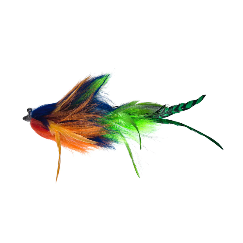 Load image into Gallery viewer, FEATHER STRIKE 3/4OZ JIG FLIES LURE [CLR:LORIKEET]

