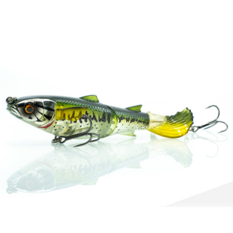 Load image into Gallery viewer, CHASEBAITS DRUNKEN MULLET [SZ:95MM CLR:02 BASS]

