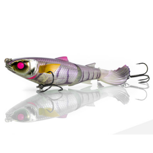 CHASEBAITS DRUNKEN MULLET [SZ:130MM CLR:07 JELLY PRAWN]