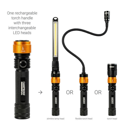 CAMPBOSS BOSS TORCH 3 PIECES
