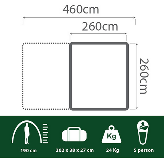 OZTENT RV-5 PLUS TENT