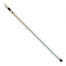 OZTENT 2.3M 3 STAGE UPRIGHT POLE ALUMINIUM FINISH