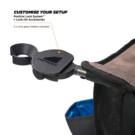 OZTENT GLIDER LOUNGE CHAIR SERIES III