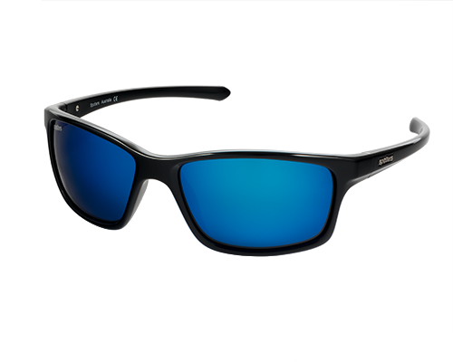 SPOTTERS SUNGLASSES GRIT JNR MATT BLACK [LENS:ICE]