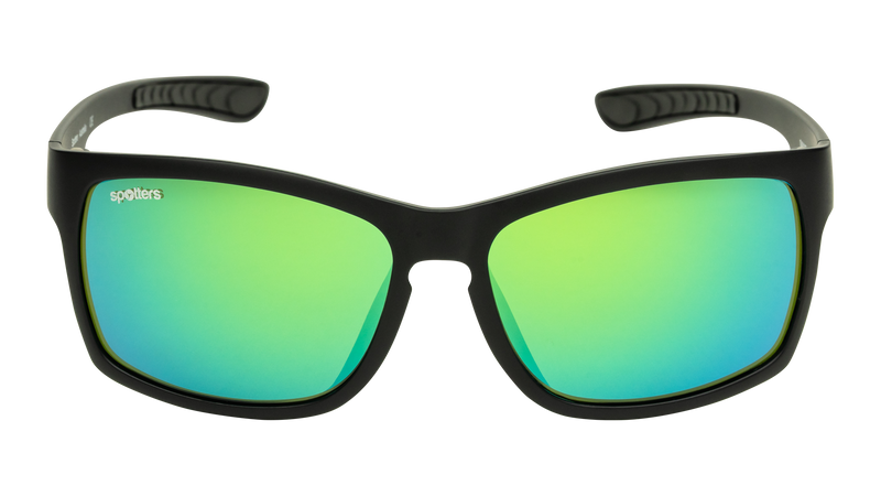 Load image into Gallery viewer, SPOTTERS SUNGLASSES SAVAGE MATT BLACK [LENS:NEXUS]
