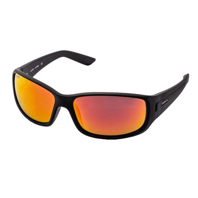 Load image into Gallery viewer, SPOTTERS SUNGLASSES COMBAT MATT BLACK [LENS:IGNITE]
