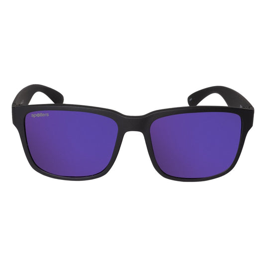SPOTTERS SUNGLASSES KIDS KANGA MATT BLACK [LENS:PURPLE MIRROR]