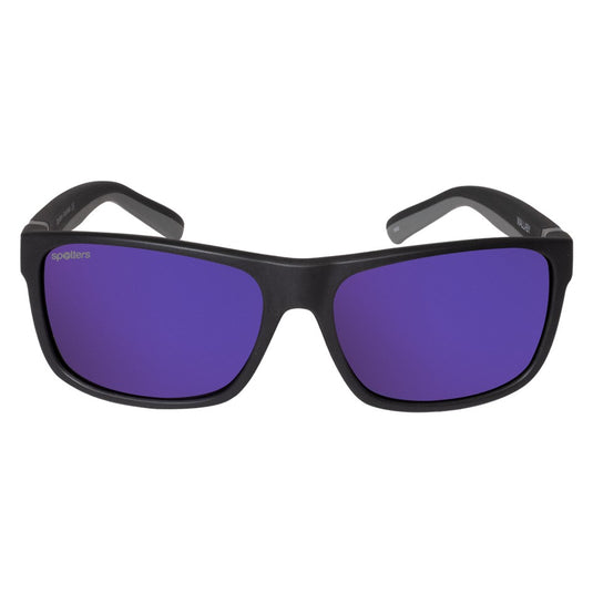 SPOTTERS SUNGLASSES KIDS WOMBAT MATT BLACK [LENS:PURPLE MIRROR]