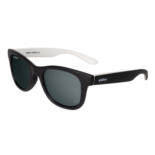SPOTTERS SUNGLASSES KIDS KOALA BLACK/WHITE [LENS:GREY]