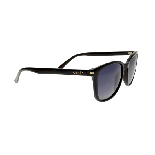 OXIDE EYEWEAR NEBULAR BLACK GRADIENT GREY LENS 