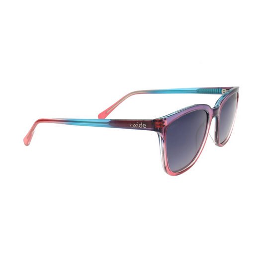 OXIDE EYEWEAR LUNA MULTICOLOUR GRADIENT GREY LENS 