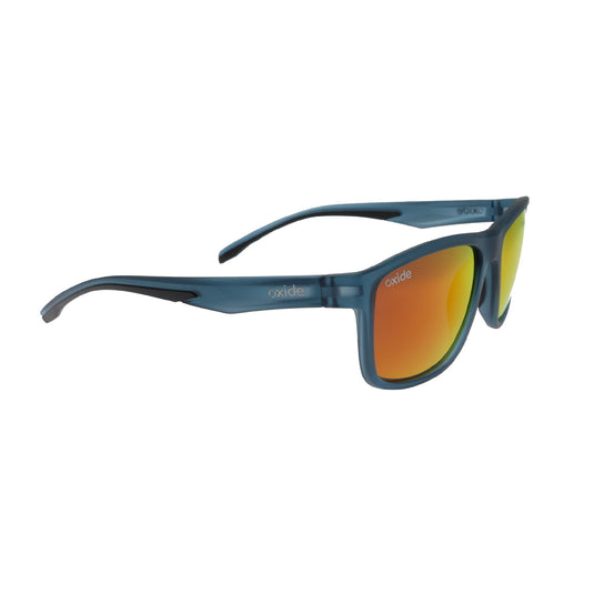 OXIDE EYEWEAR ECLIPSE MATT BLUE [LENS:RED MIRROR]