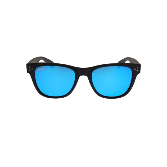 OXIDE EYEWEAR HORIZON MATT BLACK [LENS:BLUE MIRROR]