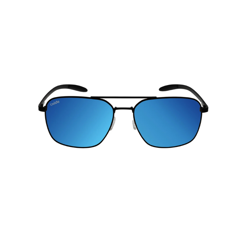 Load image into Gallery viewer, OXIDE EYEWEAR MERCURY MATT BLACK [LENS:BLUE MIRROR]
