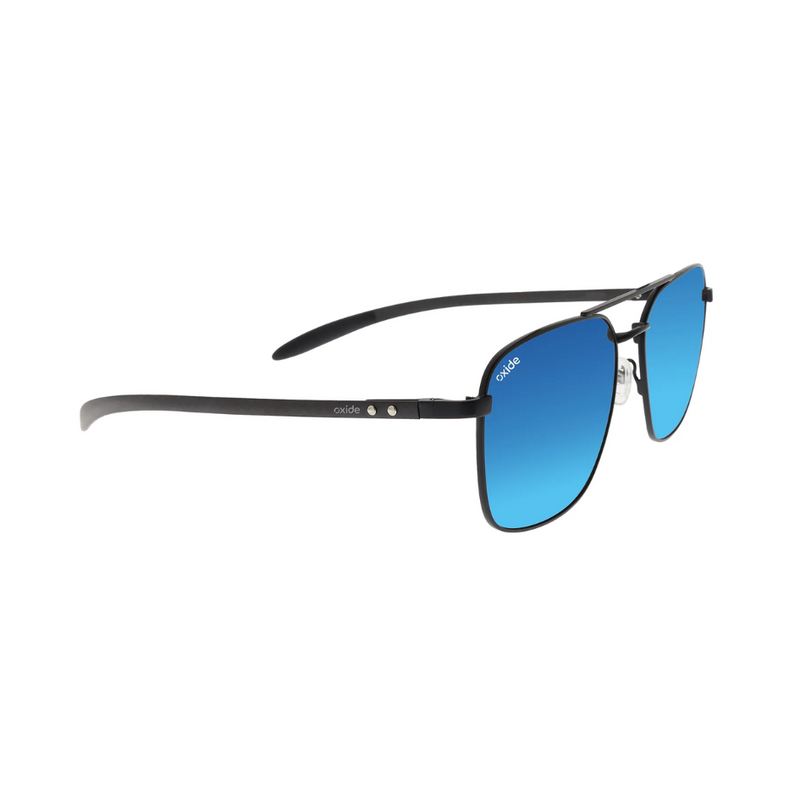 Load image into Gallery viewer, OXIDE EYEWEAR MERCURY MATT BLACK [LENS:BLUE MIRROR]

