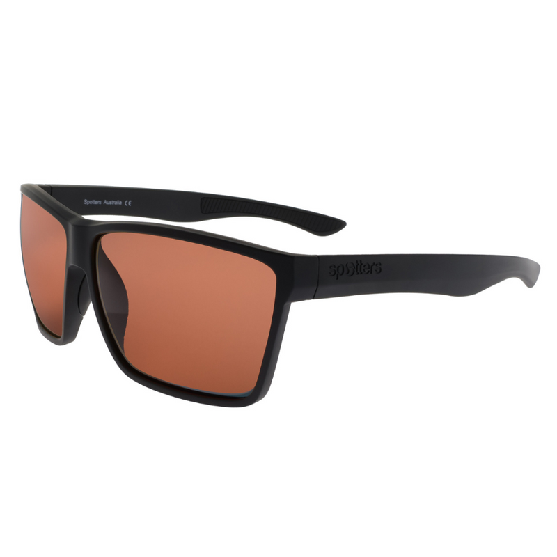 Load image into Gallery viewer, SPOTTERS SUNGLASSES VILLAIN MATT BLACK [LENS:HALIDE]
