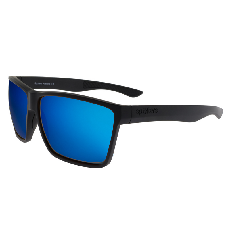 Load image into Gallery viewer, SPOTTERS SUNGLASSES VILLAIN MATT BLACK [LENS:ICE]
