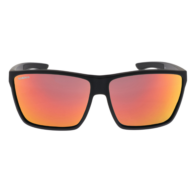 Load image into Gallery viewer, SPOTTERS SUNGLASSES VILLAIN MATT BLACK [LENS:IGNITE]
