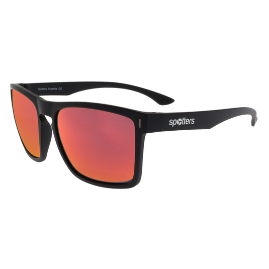 SPOTTERS SUNGLASSES PHANTOM MATT BLACK [LENS:IGNITE]