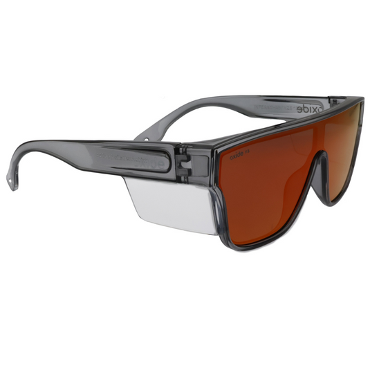 OXIDE SAFETY INFERNO GREY [LENS:RED MIRROR]