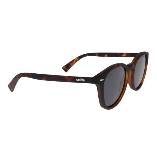 OXIDE EYEWEAR AERO [FRAME:MATT TORTOISESHELL LENS:GRADIENT GREY]