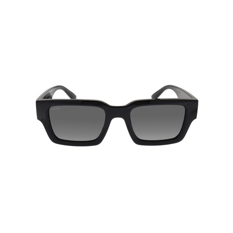 Load image into Gallery viewer, OXIDE EYEWEAR ORIBIT [FRAME:BLACK LENS:GRADIENT GREY]
