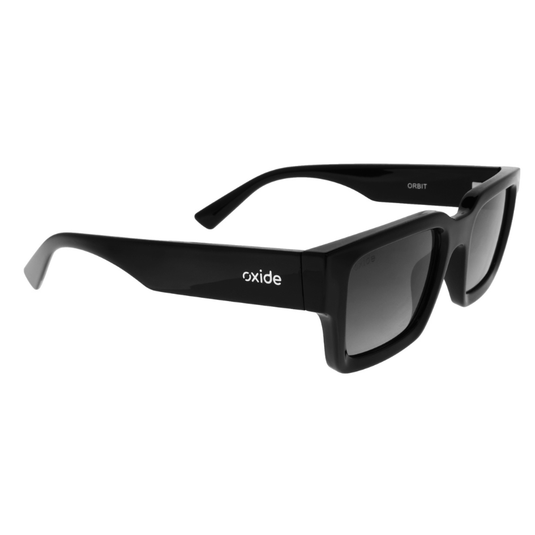 OXIDE EYEWEAR ORIBIT [FRAME:BLACK LENS:GRADIENT GREY]