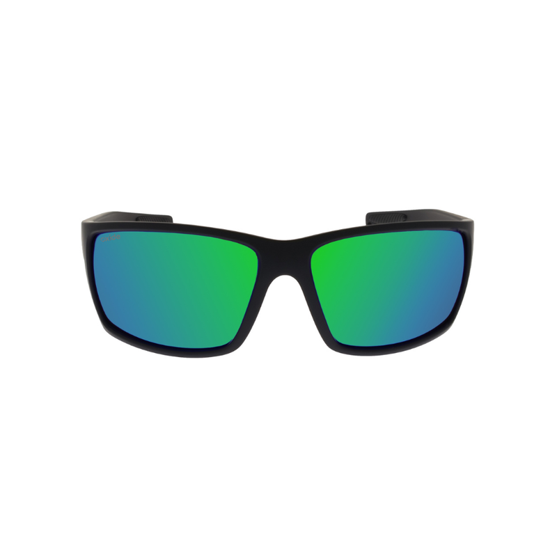 Load image into Gallery viewer, OXIDE EYEWEAR TITAN MATT BLACK [LENS:GREEN MIRROR]
