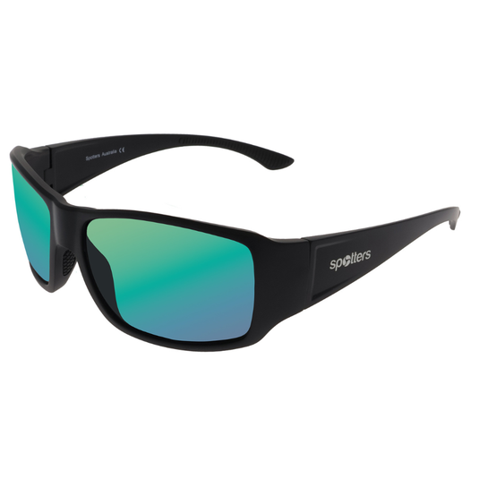 SPOTTERS SUNGLASSES TORQUE MATT BLACK [LENS:HELIX]