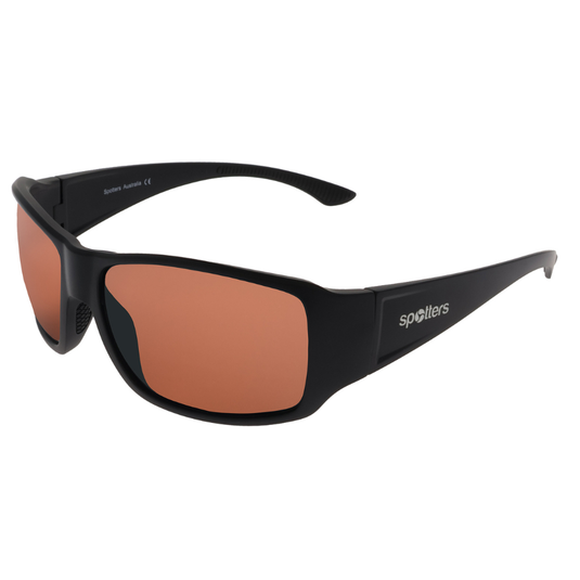 SPOTTERS SUNGLASSES TORQUE MATT BLACK [LENS:HALIDE]