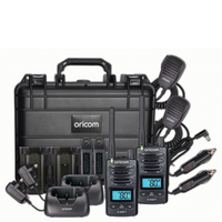 ORICOM DTXTP600 5 WATT IP67 WATERPROOF HANDHELD IHF CB RADIO TRADE PACK