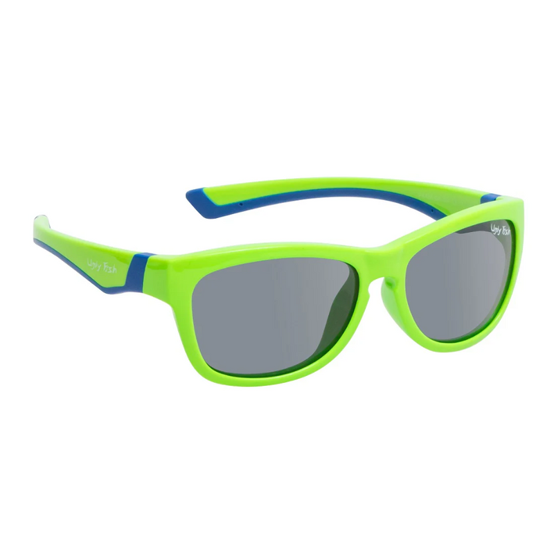 Load image into Gallery viewer, UGLY FISH KIDS PK488 [FRAME:GREEN  LENS:SMOKE]

