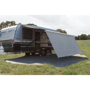 SUPEX CARAVAN PRIVACY SCREEN SILVER [SZ:1800MM X 5500MM]