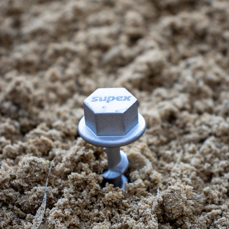 Load image into Gallery viewer, SUPEX SMALL ALLOY SCREW IN PEGS 8 PACK

