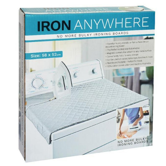 OVER THE BENCH IRONING BOARD